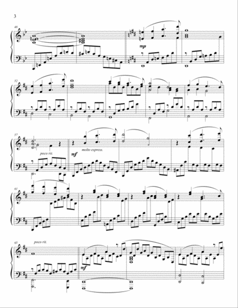 Spirit Of Love Piano Solo scores gallery preview page 3