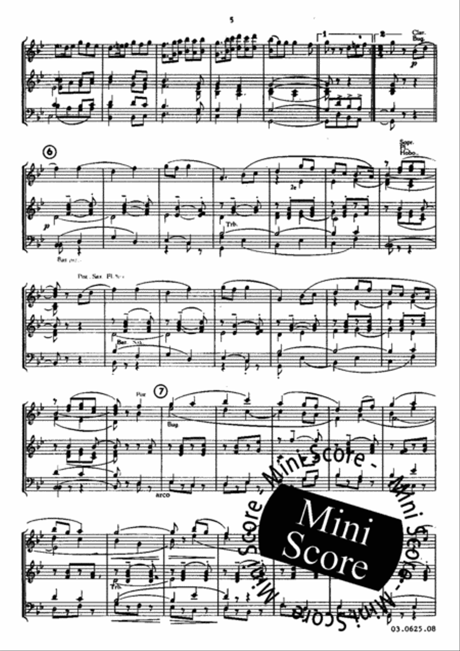 Folk Song Suite Concert Band scores gallery preview page 8