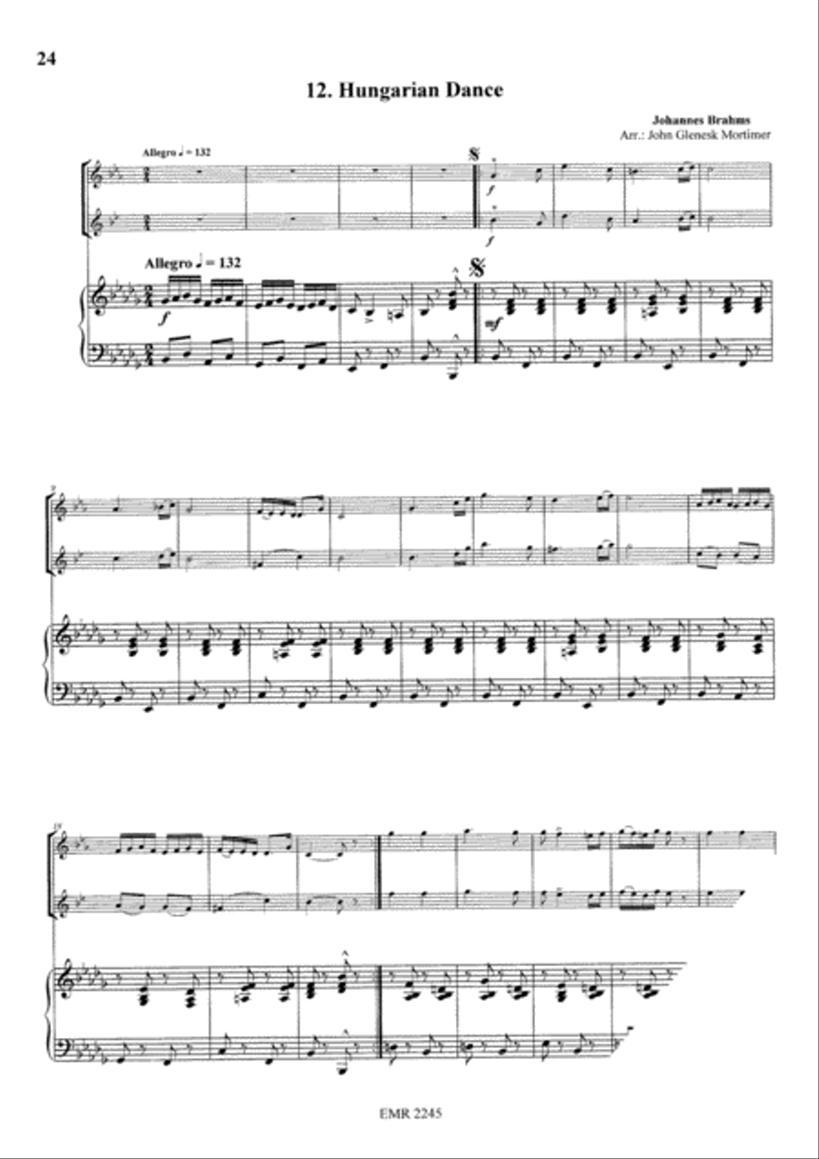 Duos Vol. 3 Woodwind Ensemble scores gallery preview page 14