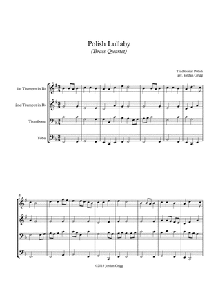 Polish Lullaby (Brass Quartet)