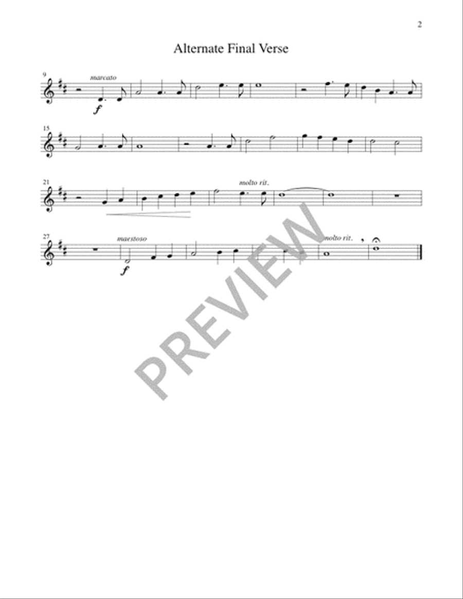 I Know That My Redeemer Lives! - Instrument edition Trumpet scores gallery preview page 9