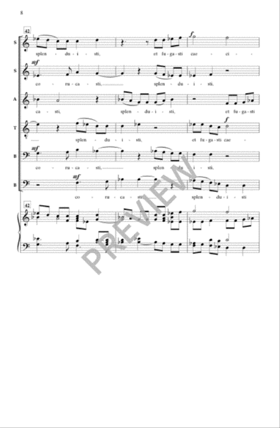 Sero te amavi Divisi scores gallery preview page 7