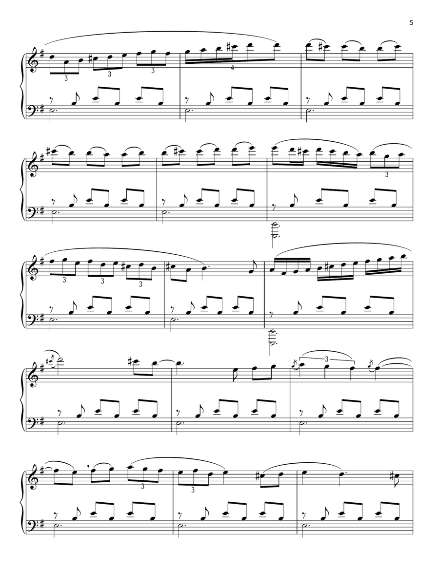 Celtic Nights Piano Solo scores gallery preview page 5