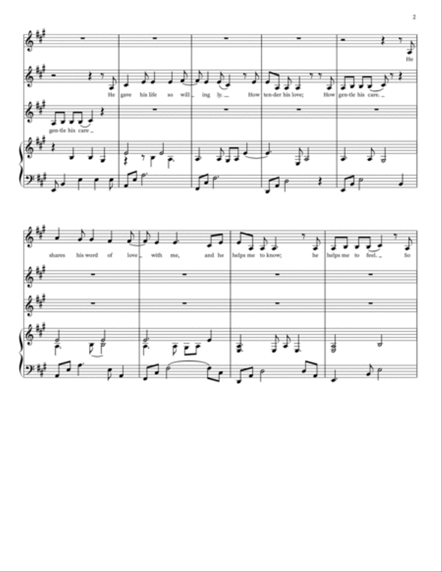 Salvation Is Come Voice scores gallery preview page 2