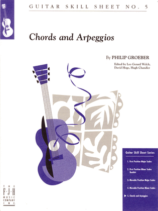 Book cover for No. 5, Chords and Arpeggios