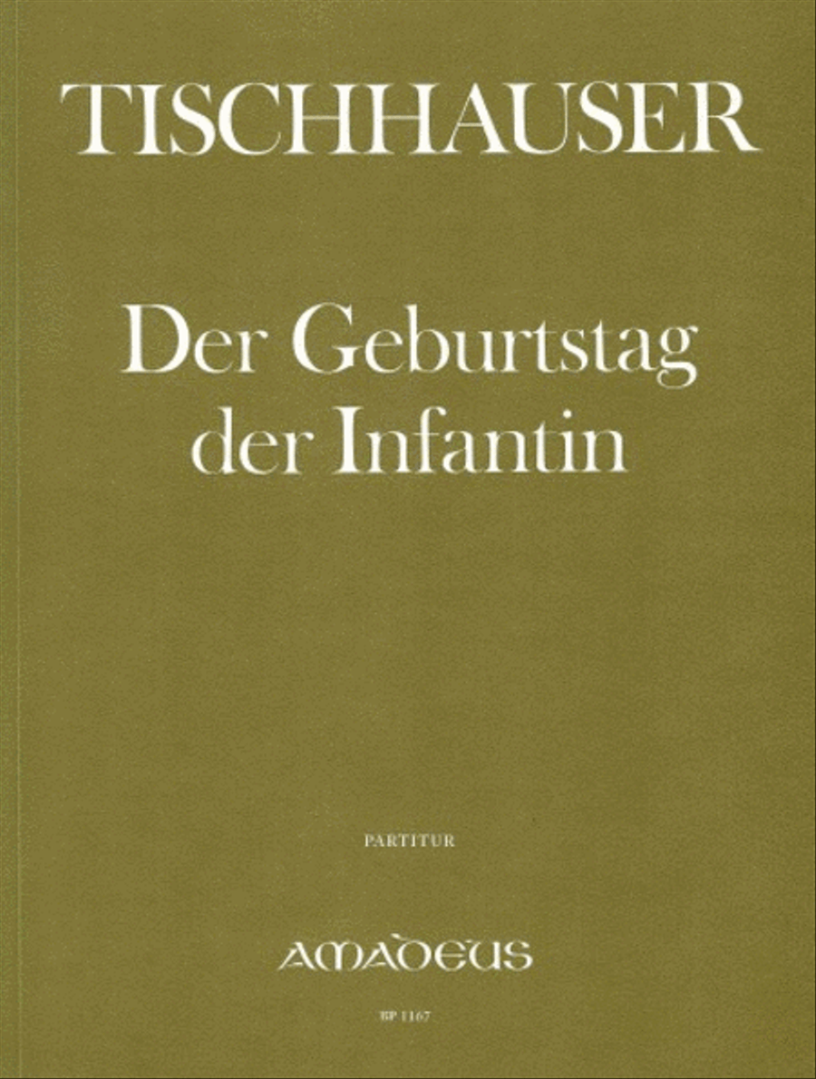 Der Geburtstag der Infantin Orchestra scores gallery preview page 1