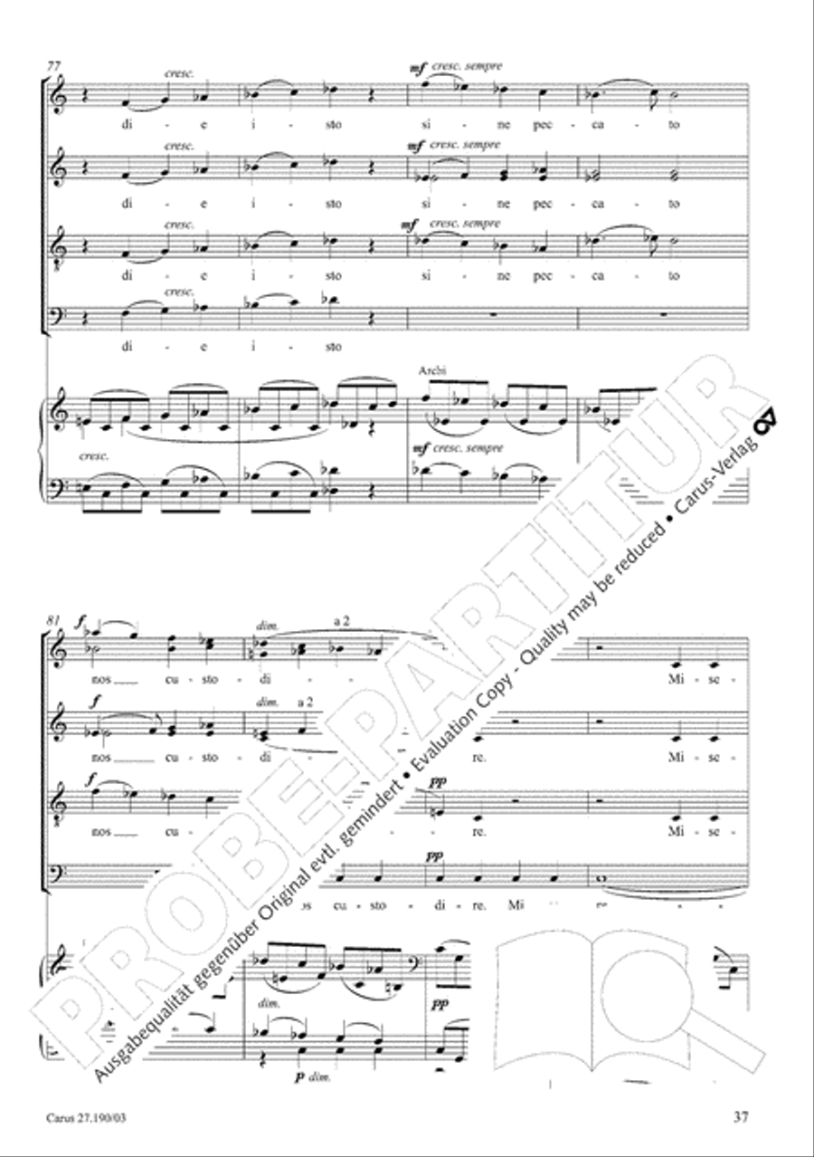 Te Deum 4-Part scores gallery preview page 38