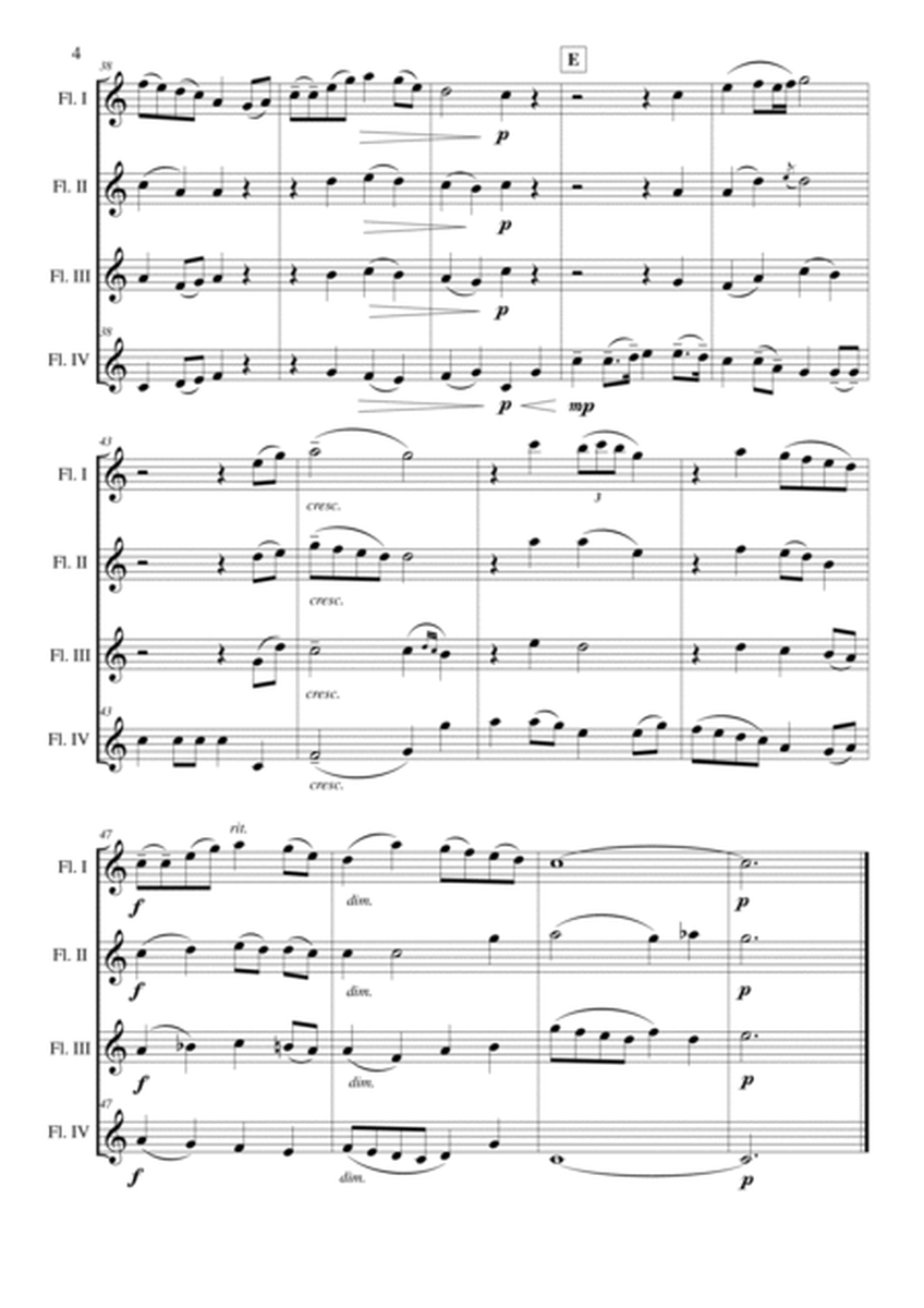 Loch Lomond (Flute Quartet) image number null