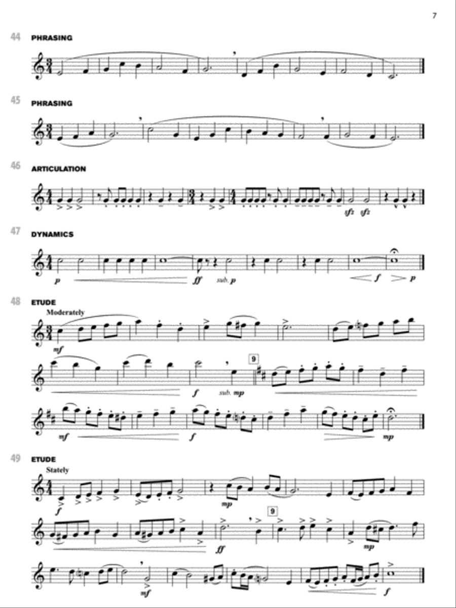Sound Innovations for Concert Band -- Ensemble Development for Intermediate Concert Band Concert Band Methods scores gallery preview page 4
