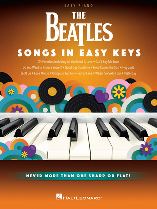 Book cover for The Beatles – Songs in Easy Keys