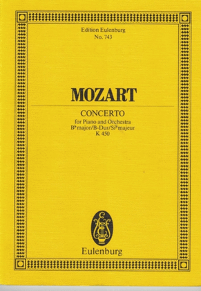 Book cover for Piano Concerto No. 15, K. 450