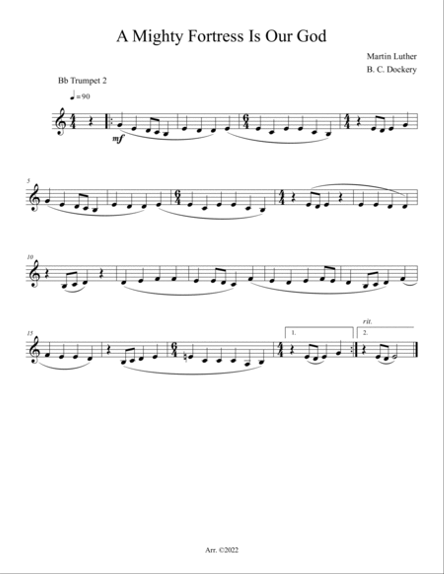 20 Greatest Hymns for Brass Quintet Brass Quintet scores gallery preview page 6