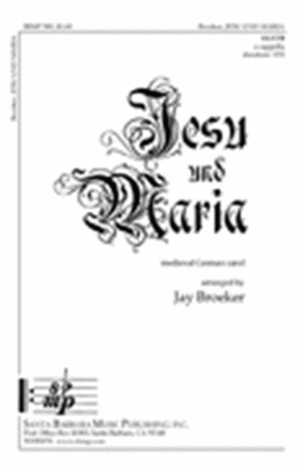 Book cover for Jesu und Maria - SSATB Octavo