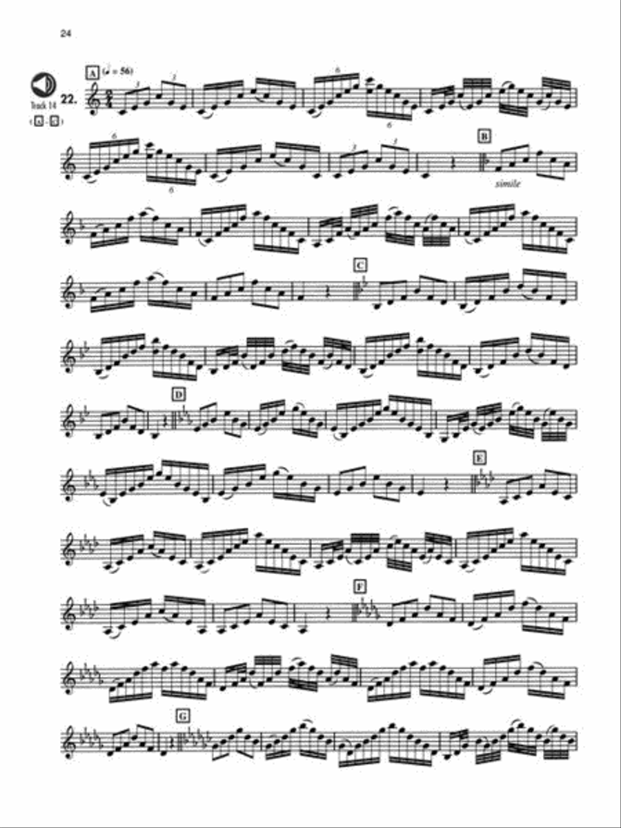 Arturo Sandoval – Playing Techniques & Performance Studies for Trumpet – Volume 3 (Advanced) Trumpet scores gallery preview page 6