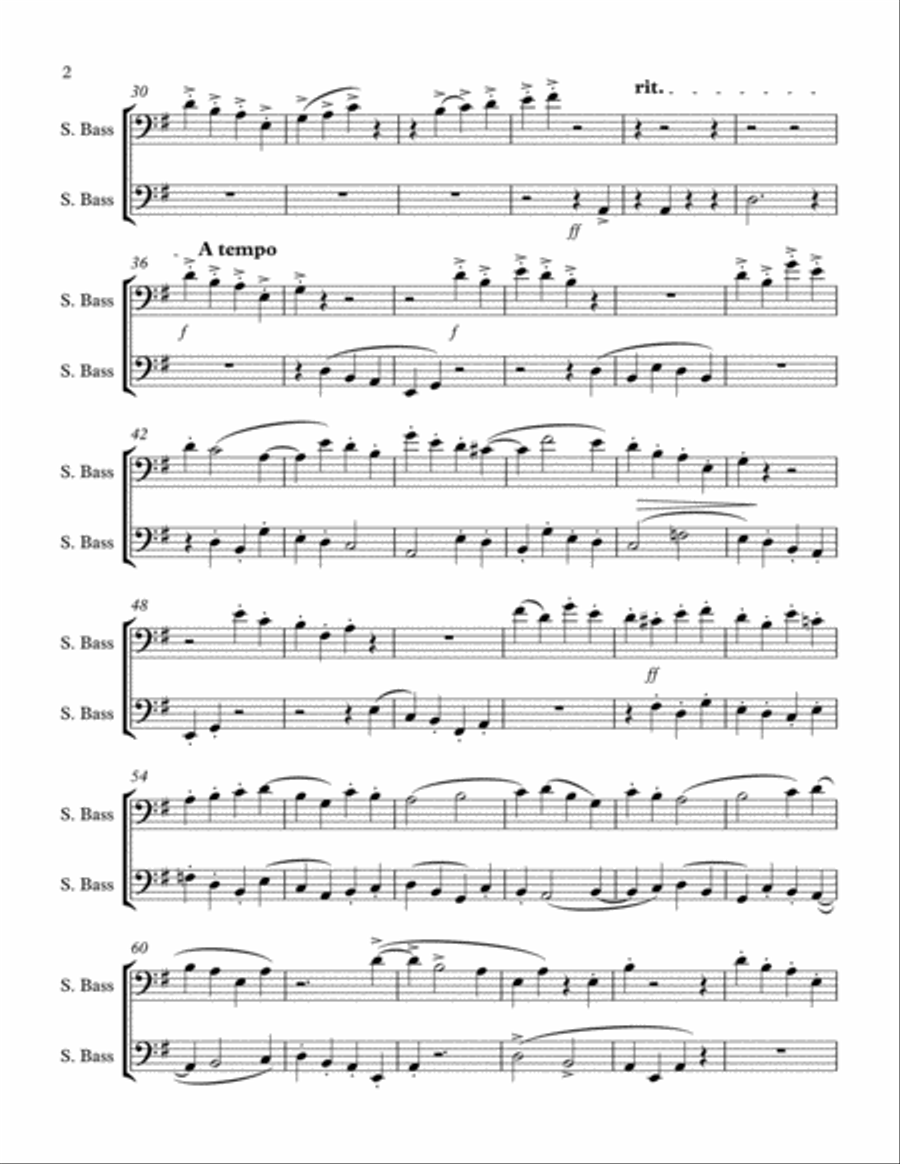 Bass Rapture Set of Parts scores gallery preview page 2