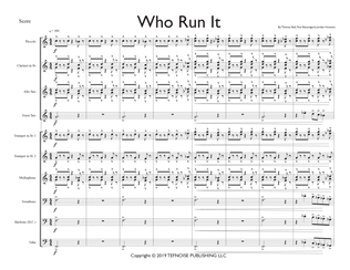 Book cover for Who Run It