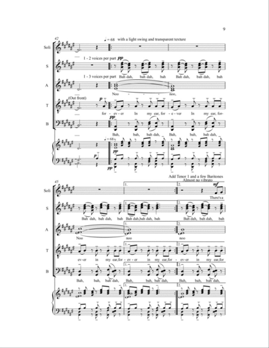 Hard Times 4-Part scores gallery preview page 11