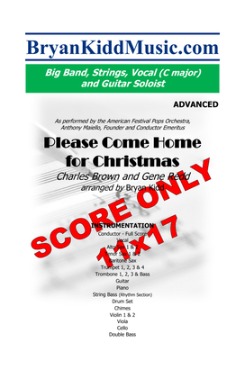 Book cover for Please Come Home For Christmas - Score Only