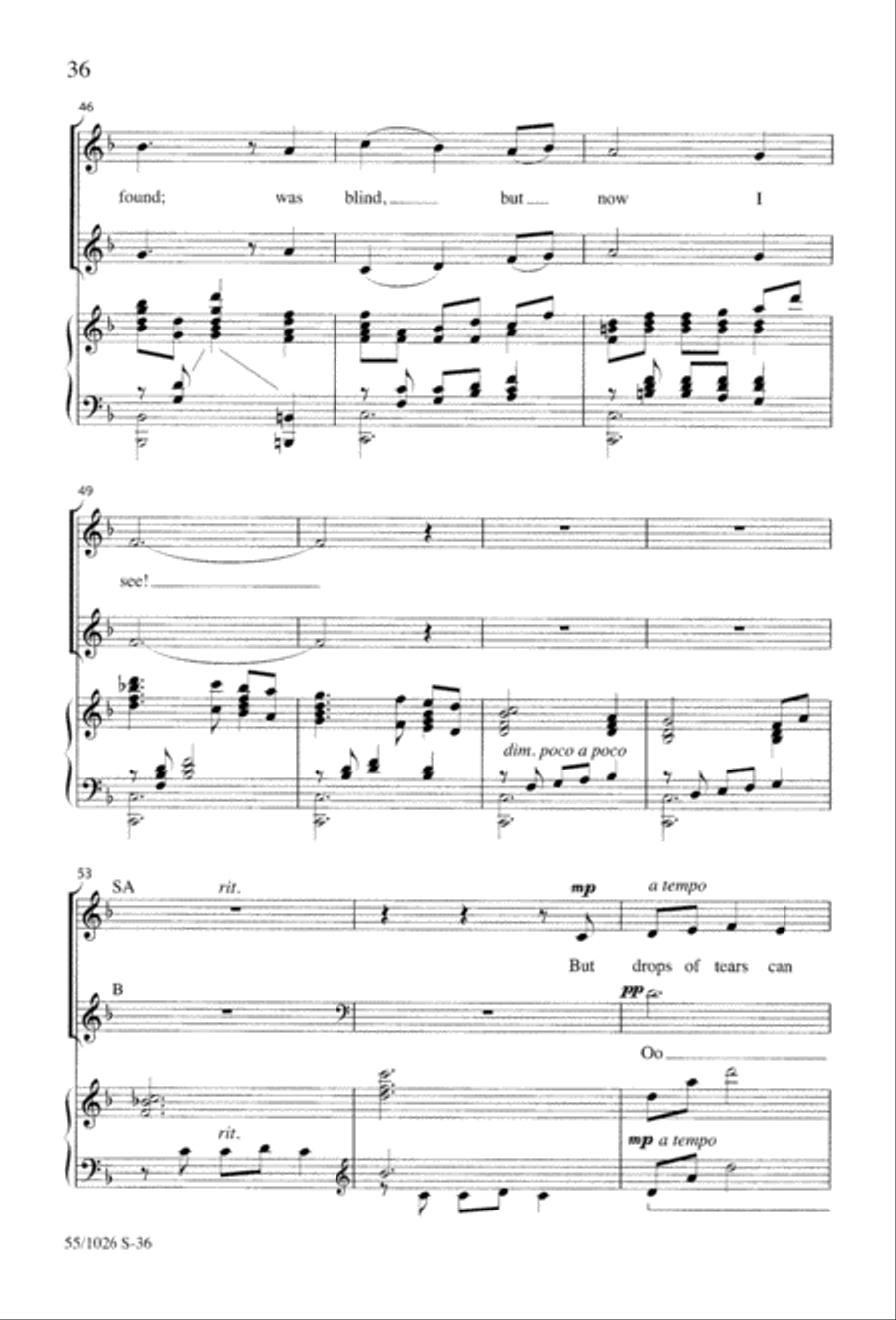 Christ the Crucified 3-Part scores gallery preview page 38
