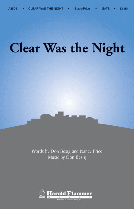 Clear Was the Night SATB, Flute