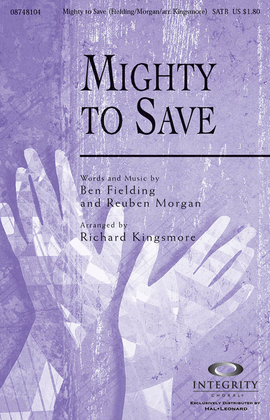 Book cover for Mighty to Save