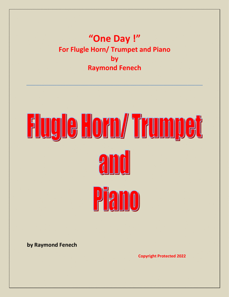 One Day ! for Flugle Horn / Trumpet - Intermediate level image number null