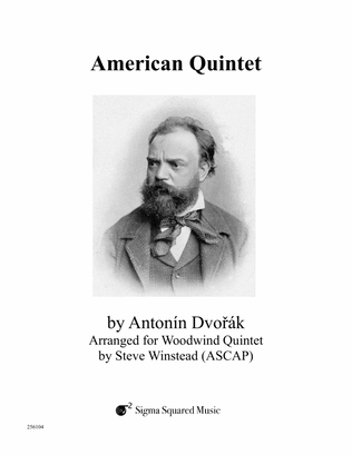 Book cover for American Quintet for Woodwind Quintet