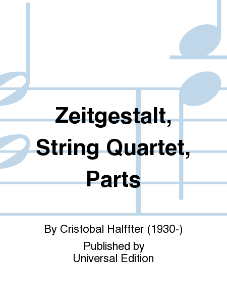 Zeitgestalt, String Quartet, P