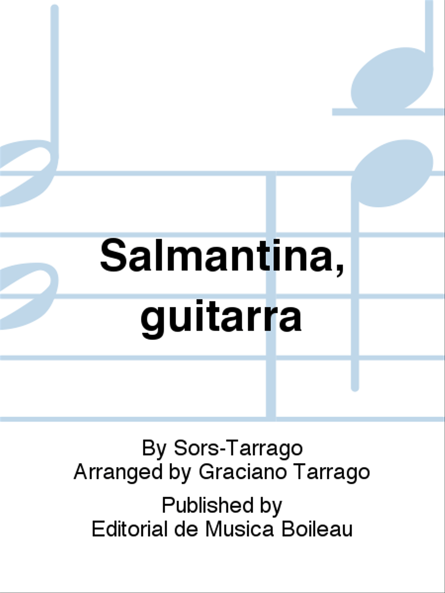 Salmantina, guitarra Classical Guitar scores gallery preview page 1