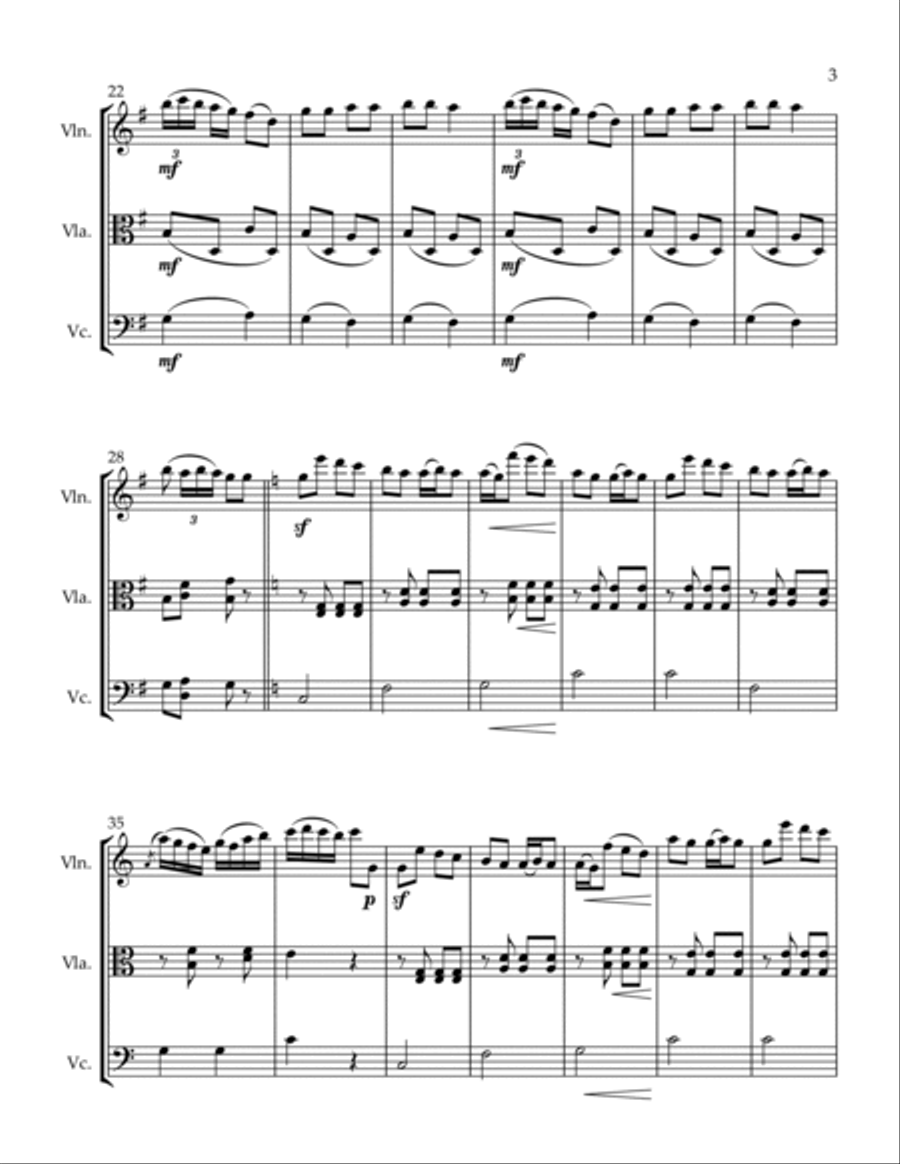 Miss Lucy Long String Trio scores gallery preview page 3