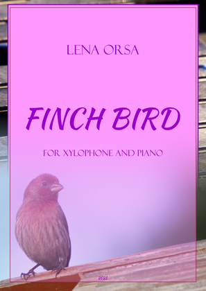 Book cover for Finch Bird for Xylophone and Piano