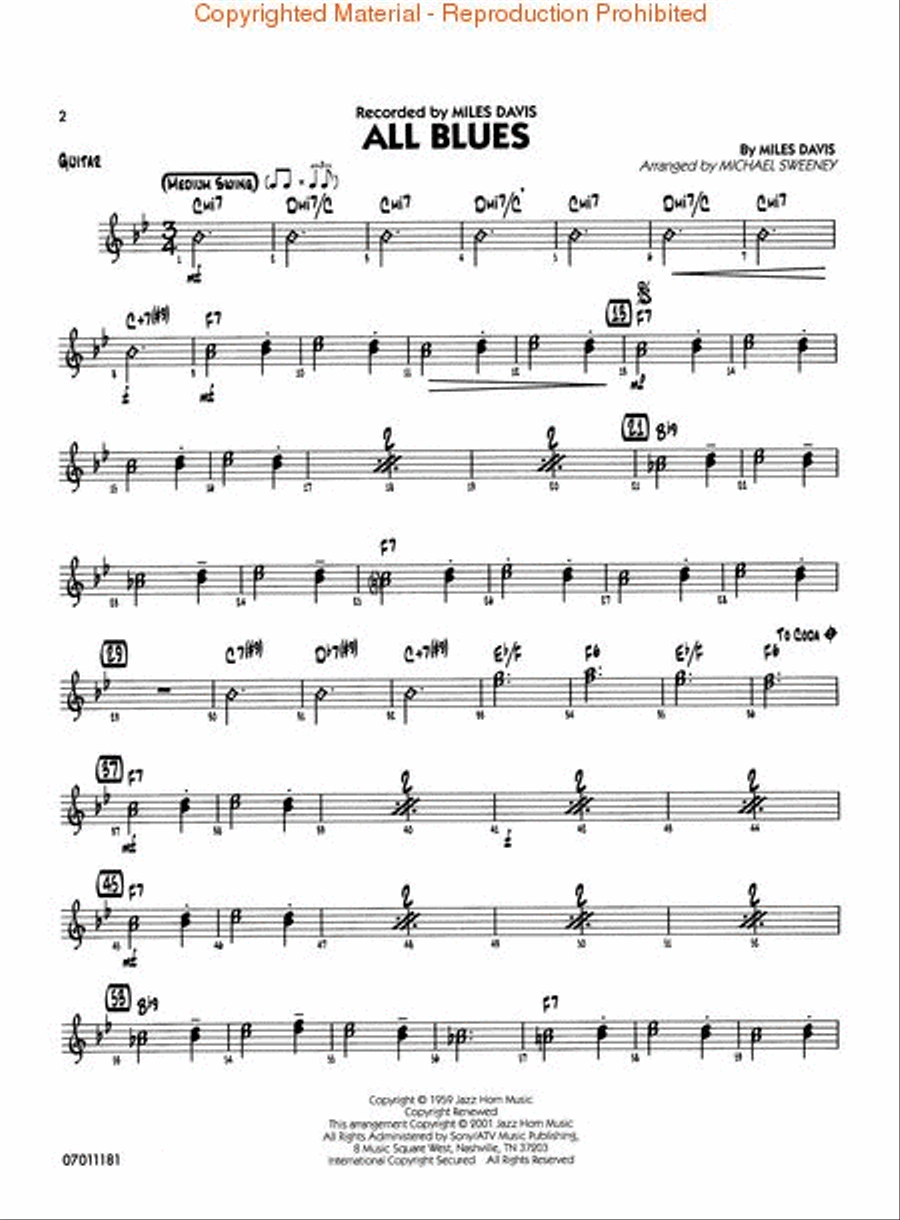 The Best of Easy Jazz – Guitar Jazz Ensemble scores gallery preview page 2