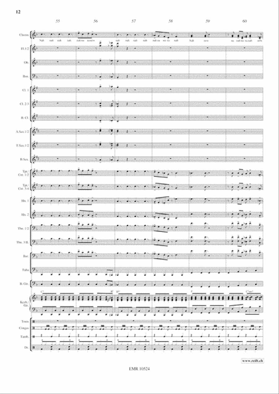 Disco Lady Disco Lady 4-Part scores gallery preview page 13