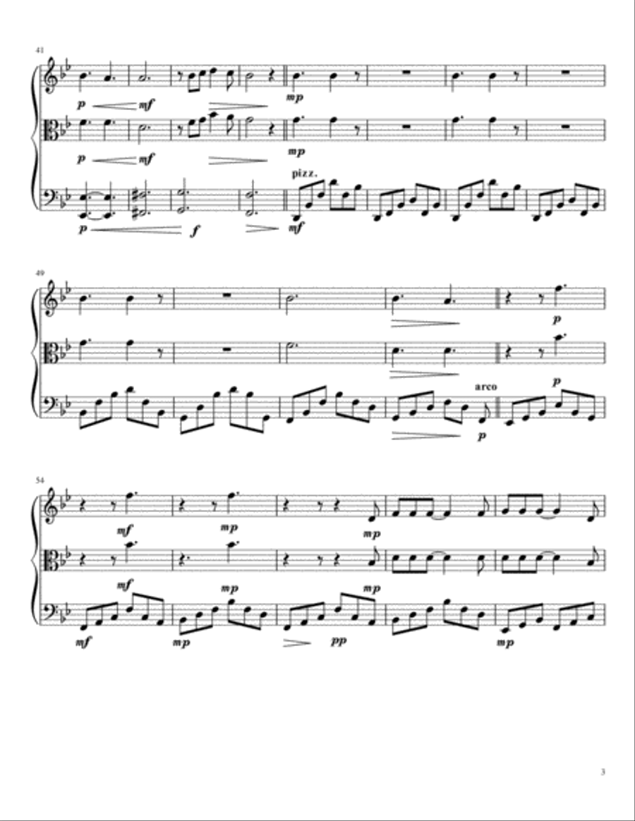Hallelujah Small Ensemble scores gallery preview page 4