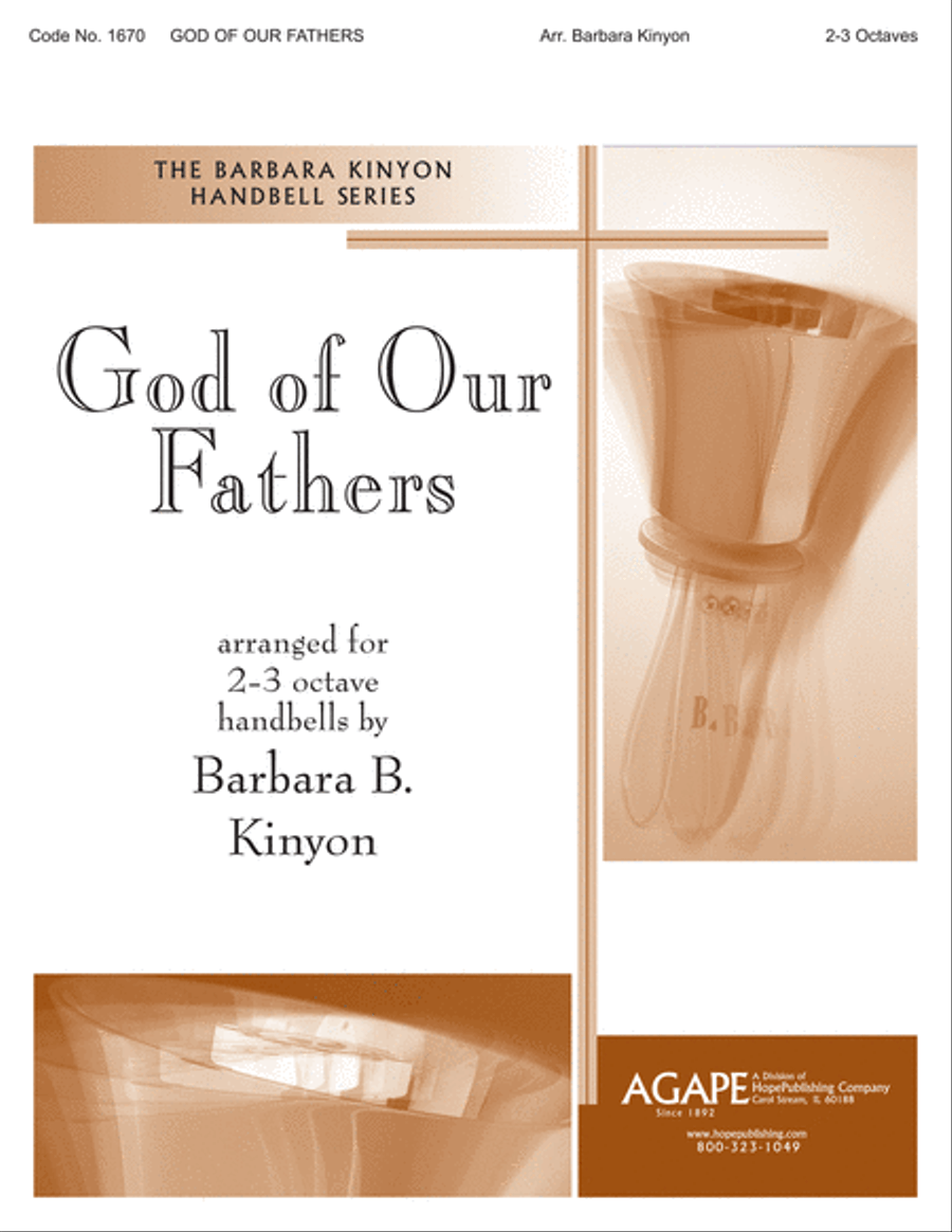 God of Our Fathers 3-Octaves scores gallery preview page 1