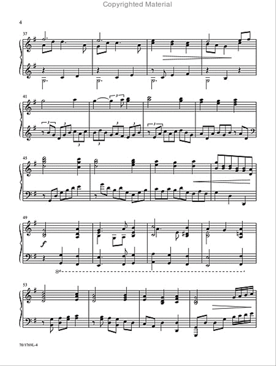 A Classical Touch Piano Solo scores gallery preview page 4