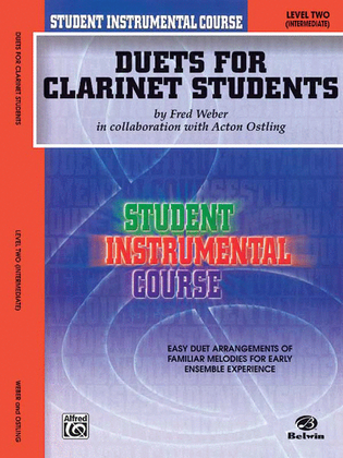 Book cover for Student Instrumental Course Duets for Clarinet Students