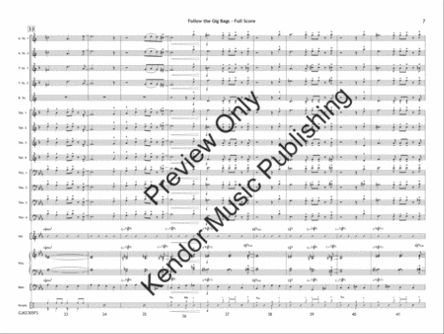 Bossa Doce Bossa Doce Jazz Ensemble scores gallery preview page 8