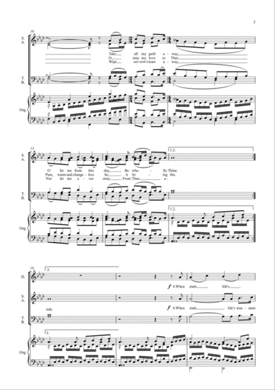 My Faith Looks Up To Thee Chamber Orchestra scores gallery preview page 3