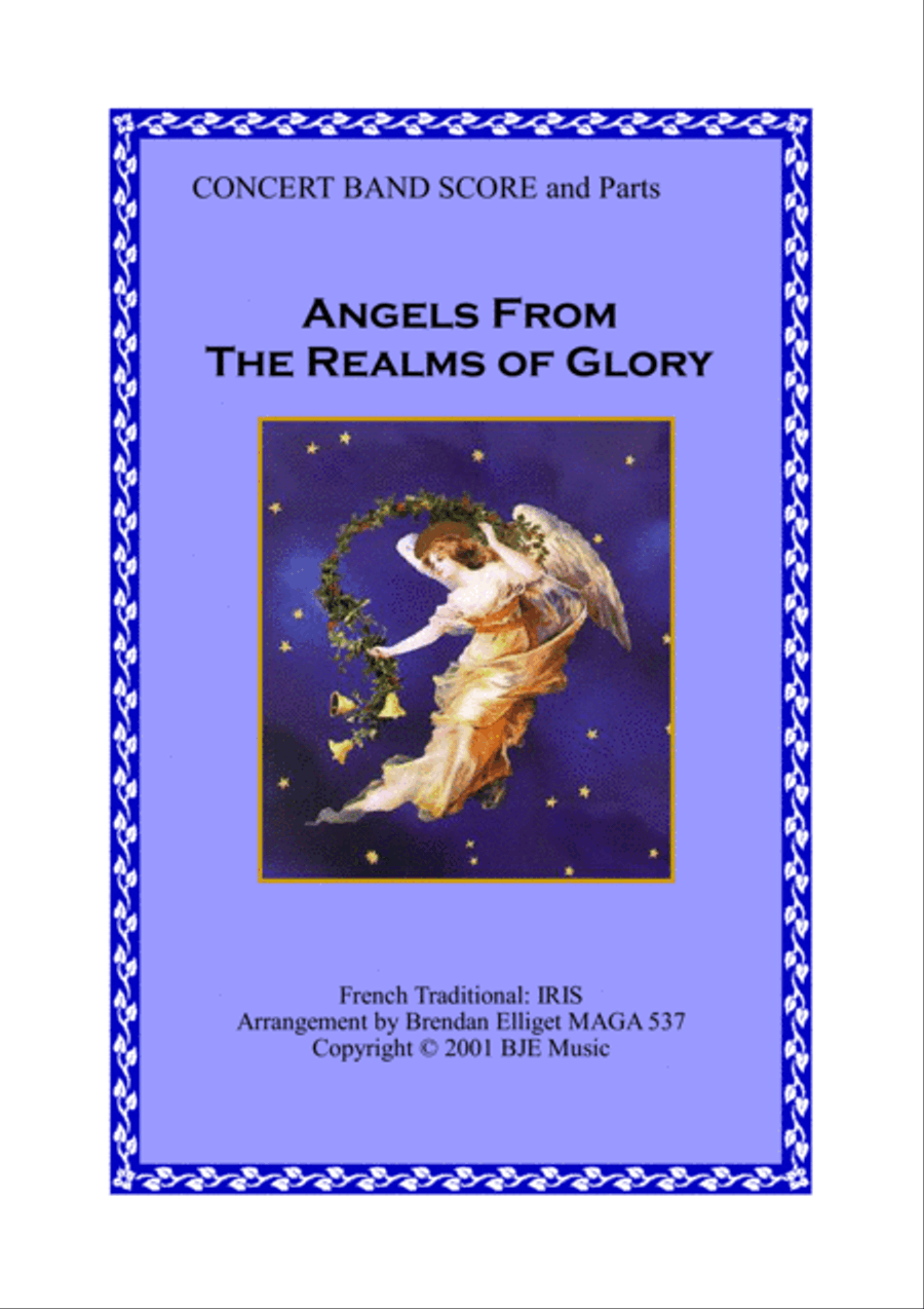 Angels from the Realms of Glory - Concert Band Concert Band scores gallery preview page 1