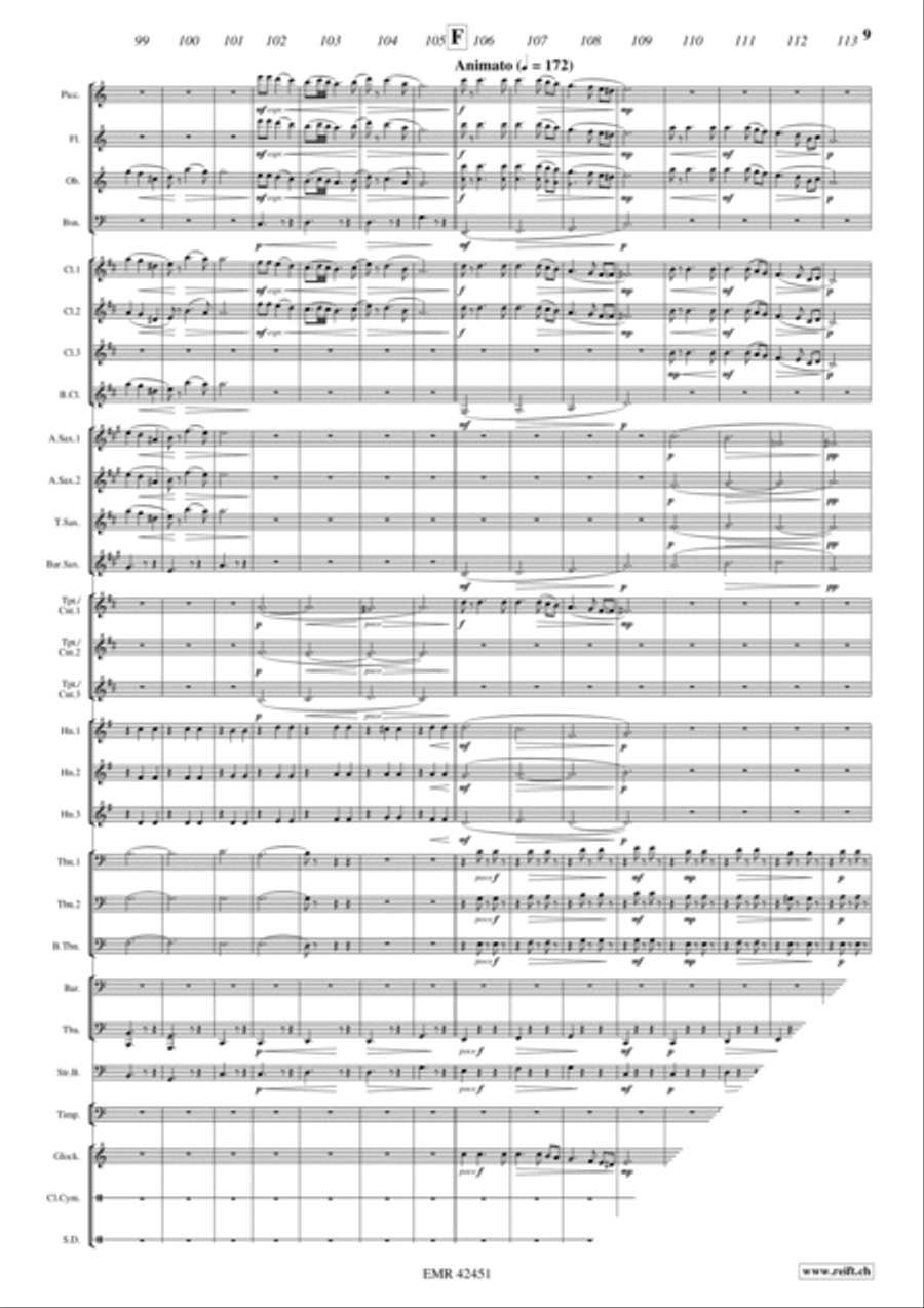 Don Quixote Concert Band scores gallery preview page 7