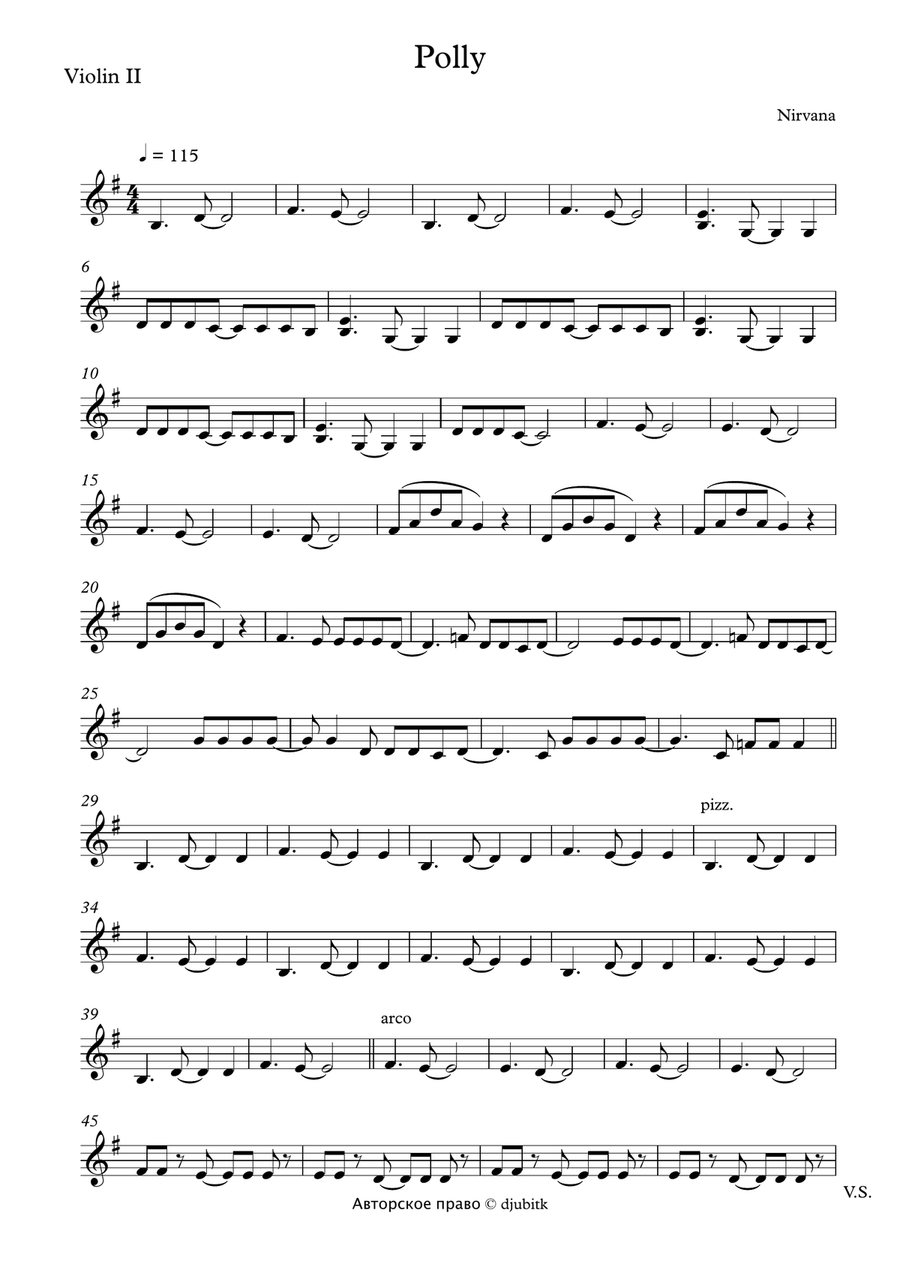 (new Wave) Polly String Quartet scores gallery preview page 4