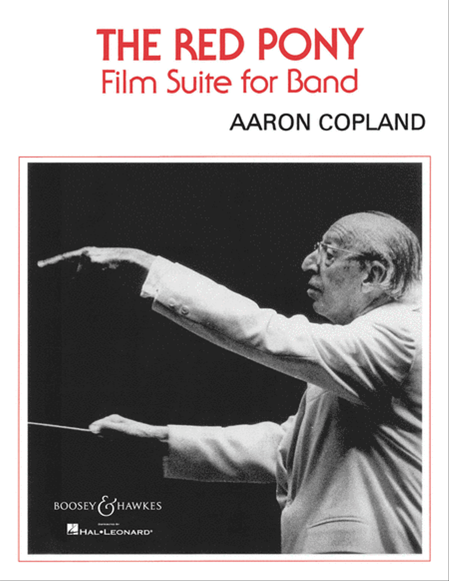 The Red Pony Concert Band scores gallery preview page 1