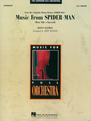 Music from Spider-Man