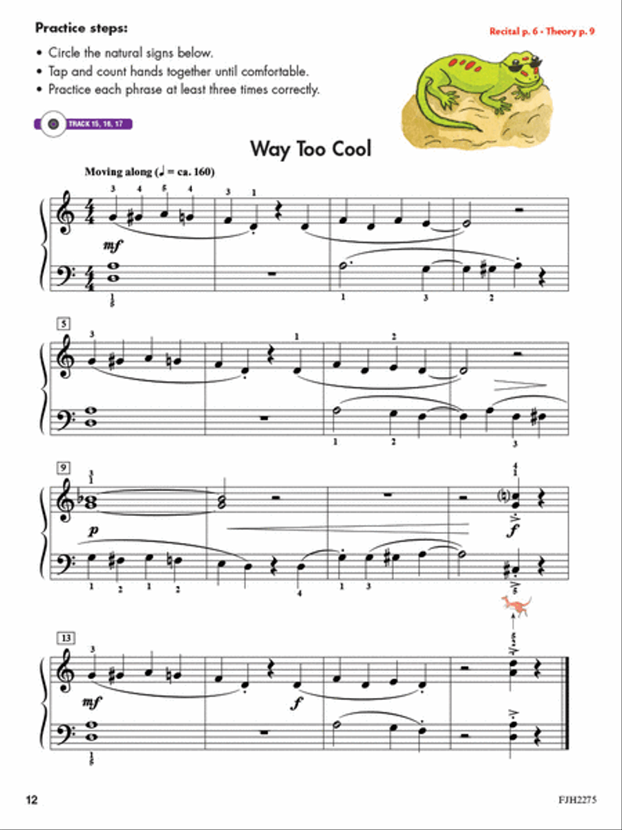 Succeeding at the Piano, Lesson & Technique Book - Grade 2A (2nd Edition) Piano Method scores gallery preview page 3