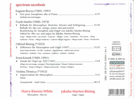 Spectrum Saxofonis Vol. 2