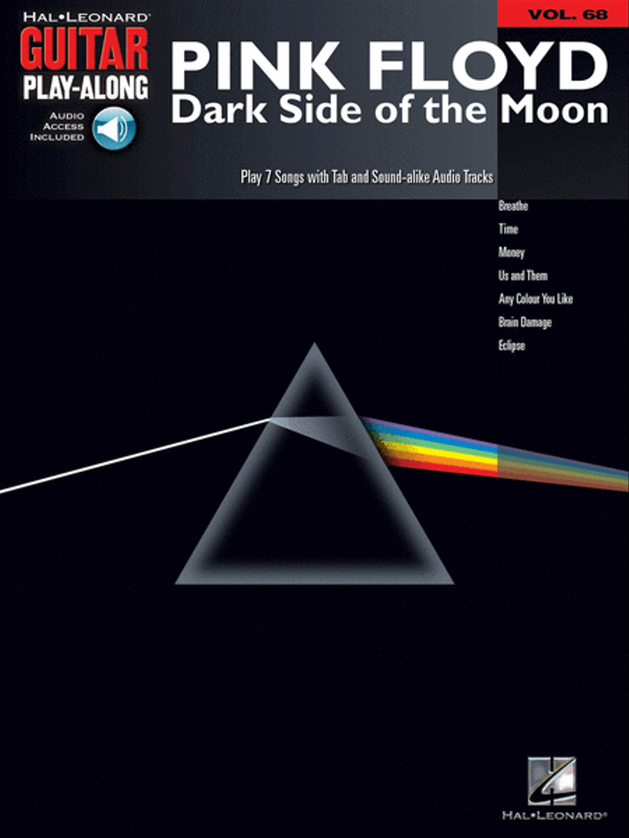 Pink Floyd – Dark Side of the Moon Guitar Tablature scores gallery preview page 1