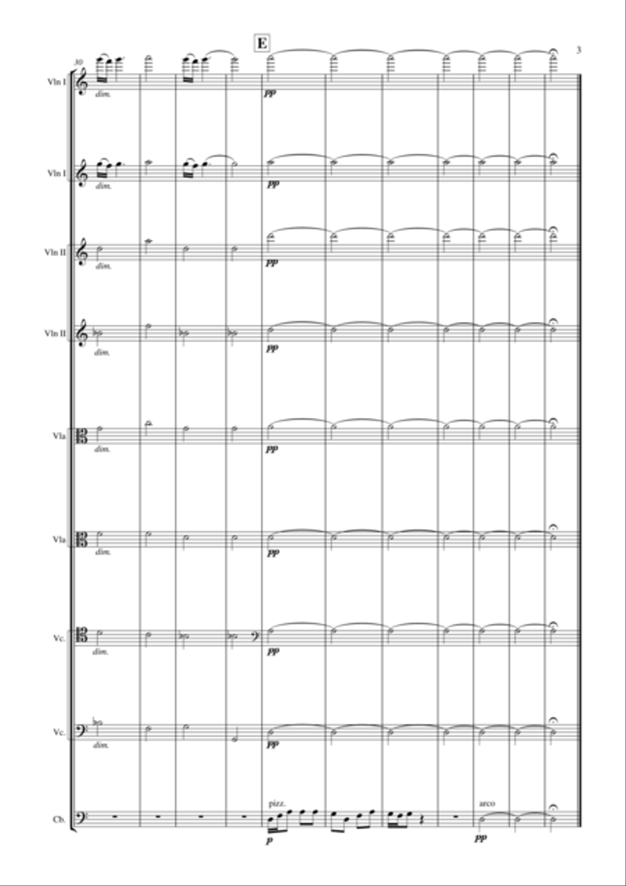 Ukrainian Folk Song - The Willow Board Cello scores gallery preview page 3