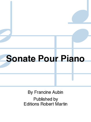 Sonate pour piano