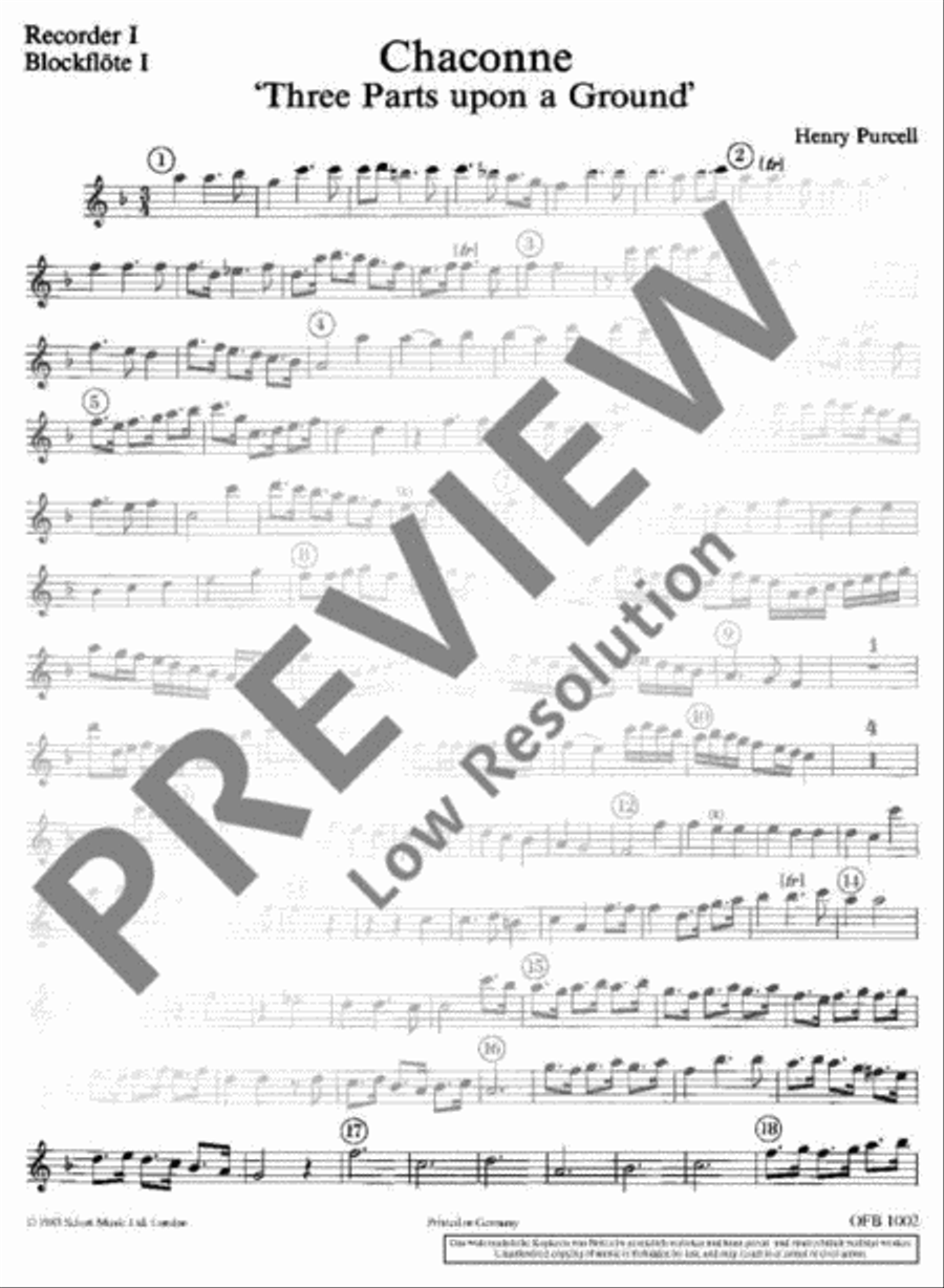 3 Parts upon a Ground Bassoon scores gallery preview page 18